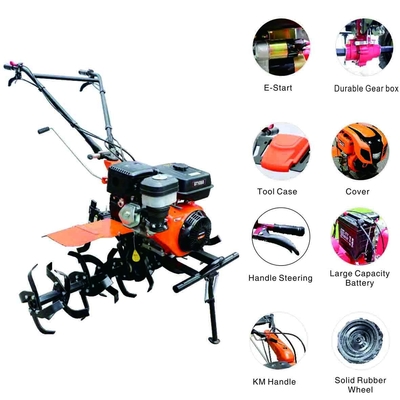 GT1050 Mini Power Gear Tiller 800-1050mm عرض الحراثة