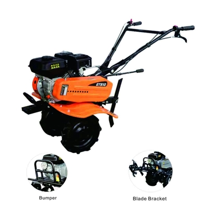 عجلات النقل Mini Power Belt Tiller GT910 3.5 - 6 عجلات مطاطية صلبة