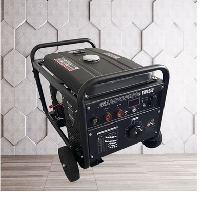 AC 3kw البنزين 210A دليل معدات لحام القوس المعدني 15HP آلة لحام المحرك