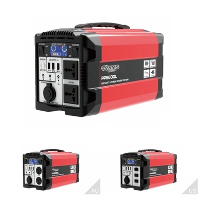 7.2kg PPS600L بطارية احتياطية امدادات الطاقة 600w محطة طاقة محمولة