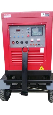 3 المرحلة 400A مولد لحام الديزل الصامت لوحة التحكم LCD DC12V بدء الكهربائية