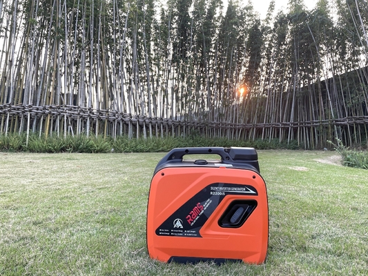 2.2kw العاكس الصامت مولد الطاقة المحمولة المولد 62db منخفضة الضوضاء