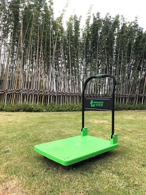 ارتداء عربة عربة دوللي ذات منصة قابلة للطي مقاومة مع عجلات SILENT 330KG للخدمة الشاقة