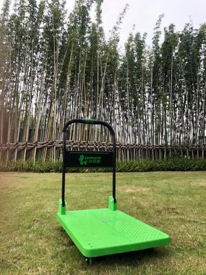 ارتداء عربة عربة دوللي ذات منصة قابلة للطي مقاومة مع عجلات SILENT 330KG للخدمة الشاقة