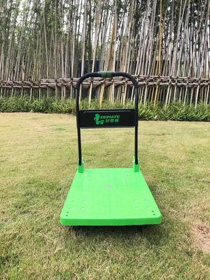 ارتداء عربة عربة دوللي ذات منصة قابلة للطي مقاومة مع عجلات SILENT 330KG للخدمة الشاقة