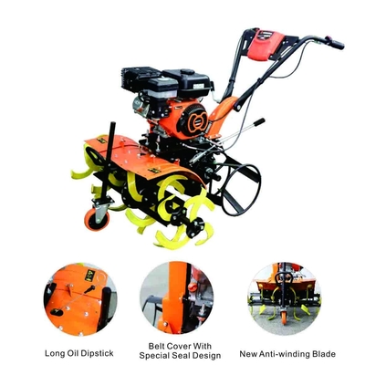 Recoil GT620 Mini Power Belt Tiller 620 - 860mm عرض الحراثة