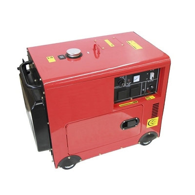 15HP 6.5kw مولدات الديزل الصامتة 69db وضع المحرك منخفض الضوضاء