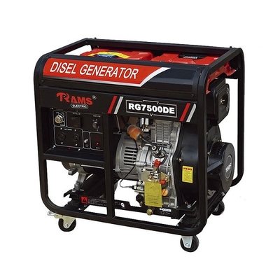 190FD مولد كهربائي محمول 60HZ 6kw مولدات الديزل 120V 220V 240V