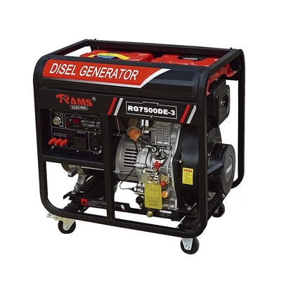 190FD مولد كهربائي محمول 60HZ 6kw مولدات الديزل 120V 220V 240V