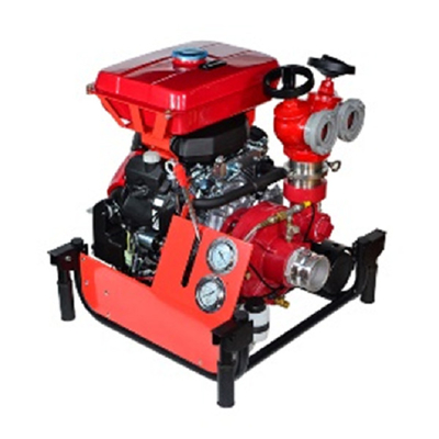 محرك البنزين فراغ مكافحة الحرائق مضخة مياه 2.5 بوصة 22HP 100 متر نطاق