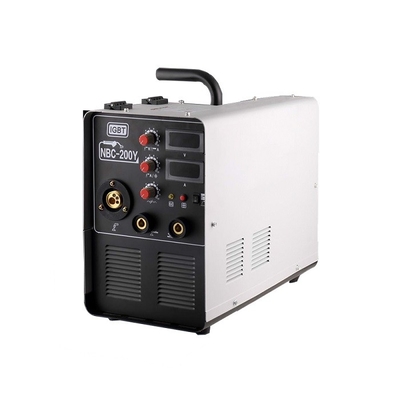 أنبوب واحد لحام الغاز المحمول مولد 6.4KVA IGBT آلة لحام NBC 200Y