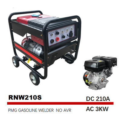 210A محرك مدفوعة لحام البنزين المغناطيس الدائم AC 3kw