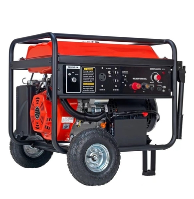 2.2kw مولدات لحام البنزين والبنزين 80 كجم بداية كهربائية لمستودع المنزل