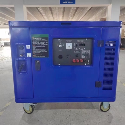 220V 110V 120V المحمولة مولد الطاقة الصامت 7.5kw مع مظلة واقية من الصوت
