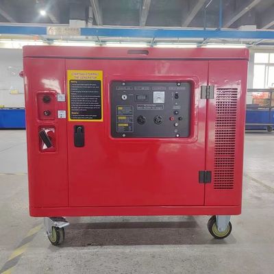 15HP محرك مولد الغاز الصامت المحمولة 6.5kw 69db مع مظلة واقية من الصوت