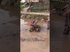 150-250 مم آلة الحرث الصغيرة 4-WD ذاتية الدفع 180 مم # DirectConnection # MiniPowerTiller