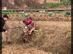 ميني بور تيلر 4-WD ذاتي الدفع 180 مم # Directconnecte # MiniPowerTiller # Easyclimb